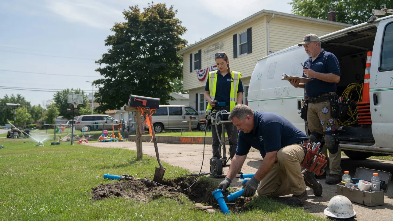 Slab Leak Repair in Dresden, OH near me